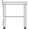 Franke Washroom Systems - Economic Chamber F-832V F - Side view dwg