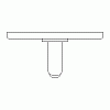 Franke Washroom Systems - Fittings basin AQUA 107 - Plan view dwg