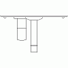 Franke Washroom Systems - Fittings basin AQUA 106 - Plan view dwg