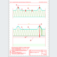 Balex Metal Sp. z o.o. - Sandwich panels with polyurethane core roof BALEXTHERM-PU-R - Balex Metal - BALEXTHERM-PU-R10_2 connection plates on the length (L over 18m) dwg