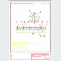 Balex Metal Sp. z o.o. - Sandwich panels with polyurethane core roof BALEXTHERM-PU-R - Balex Metal - BALEXTHERM-PU-R18_1 lighting roof for LEXAN panels BALEXTHERM-PU-R dwg