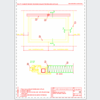 Balex Metal Sp. z o.o. - Sandwich panels with mineral wool core, wall mount with concealed BALEXTHERM-MW-W-PLUS - Balex Metal - BALEXTHERM-MW-W-PL16_1 connection panels with PVC windows - vertical or horizontal arrangement of panels dwg