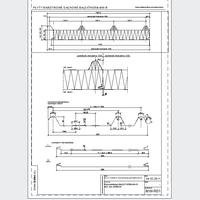 Balex Metal Sp. z o.o. - Sandwich panels with mineral wool core, roof BALEXTHERM-MW-R - Balex Metal - BALEXTHERM-MW-R01 Roof panel - contact, types of profiling dwg