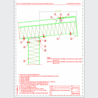 Balex Metal Sp. z o.o. - Sandwich panels with mineral wool core, roof BALEXTHERM-MW-R - Balex Metal - BALEXTHERM-MW-R03 End plates with pent roof dwg