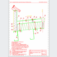 Balex Metal Sp. z o.o. - Sandwich panels with mineral wool core, roof BALEXTHERM-MW-R - Balex Metal - BALEXTHERM-MW-R15 Skylight przykalenicowy - cross section dwg