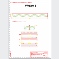 Balex Metal Sp. z o.o. - Sandwich panels with mineral wool core, with visible wall mount BALEXTHERM-MW-W-ST - Balex Metal - BALEXTHERM-MW-W-ST01 wall panel - joint, types of profiling dwg