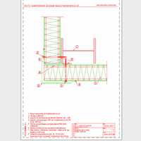 Balex Metal Sp. z o.o. - Sandwich panels with mineral wool core, with visible wall mount BALEXTHERM-MW-W-ST - Balex Metal - BALEXTHERM-MW-W-ST09_1 connection panels in the corner - vertical or horizontal arrangement of panels dwg