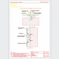 Balex Metal Sp. z o.o. - Wall panels PS - mounted horizontally - Balex Metal - PS1-1-01 support PS dwg