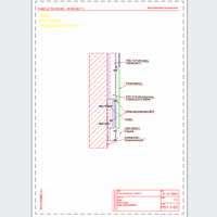 Balex Metal Sp. z o.o. - Wall panels PS - mounted horizontally - Balex Metal - PS1-1-05 finish the bottom edge of the wall PS dwg