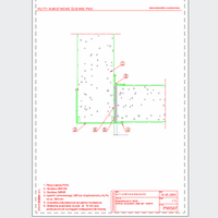 Balex Metal Sp. z o.o. - Sandwich panels with polystyrene core, wall PWS - Balex Metal - PWS07 connection panels in the corner - vertical or horizontal arrangement of panels - option I dwg