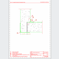 Balex Metal Sp. z o.o. - Sandwich panels with polystyrene core, wall PWS - Balex Metal - PWS08 connection panels in the corner - vertical or horizontal arrangement of panels - option II dwg