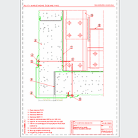 Balex Metal Sp. z o.o. - Sandwich panels with polystyrene core, wall PWS - Balex Metal - PWS09_1 connection panels in the corner - vertical or horizontal arrangement of panels dwg