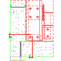 Balex Metal Sp. z o.o. - Sandwich panels with polystyrene core, wall PWS - Balex Metal - PWS09_1 connection panels in the corner - vertical or horizontal arrangement of panels dwg