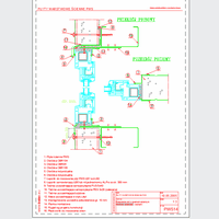 Balex Metal Sp. z o.o. - Sandwich panels with polystyrene core, wall PWS - Balex Metal - PWS14 connection panels with window strip - vertical arrangement of panels - option I dwg