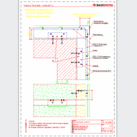 Balex Metal Sp. z o.o. - Trapezoidal profiles - TR07 Trapezoidal - Connection attic roof dwg