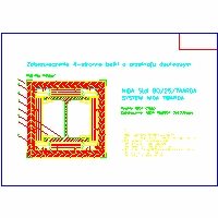 SINIAT Sp. z o.o. - Protection of steel structures - Protection 4-way I-beam dwg