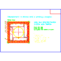 SINIAT Sp. z o.o. - Protection of steel structures - Securing 4-sided beam with a circular cross-section dwg