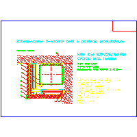 SINIAT Sp. z o.o. - Protection of steel structures - Protection 2-sided beams of rectangular section dwg