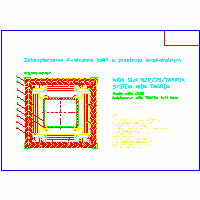 SINIAT Sp. z o.o. - Protection of steel structures - Securing 4-sided beams of rectangular section dwg