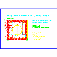 SINIAT Sp. z o.o. - Protection of steel structures - Securing 4-sided column with a circular cross-section dwg