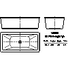 Kaldewei Polska - Wanna  735-7 conoduo z obudową 200x100 - 735-7 conoduo z obudową 200x100 2D dxf