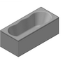 Kaldewei  - Bath 252 NOVOLA 170x75 - 252 NOVOLA 170x75 3D dxf