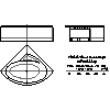 Kaldewei Polska - Wanna  910-3 punta duo 3 z nośnikiem i obudową 140x140 - 910-3 punta duo 3 z nośnikiem i obudową 140x140 2D dxf