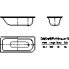 Kaldewei  - Bath 362-1 v4 SANIFORM 160x70 - 362-1 v4 SANIFORM 160x70 2D dxf