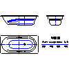 Kaldewei  - Bath 960 vaio 170x80 - 960 vaio 170x80 2D dxf