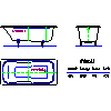 Kaldewei  - Bath 626 dyne set 160x70 - 2D dwg