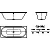 Kaldewei  - Bath 132 centro duo 170x75 - 2D dwg