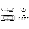 Kaldewei  - Bath Cayono 749 cayono 170x70 - 2D dwg