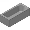 Kaldewei  - Bath 375-1 Saniform Plus 180x80 - 375-1 Saniform Plus 180x80 3D dxf