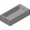 Kaldewei  - Bath BASSINO 144-7 BASSINO 200x100 - 144-7 BASSINO 200x100 3D dxf