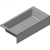 Kaldewei  - Bath BASSINO 144-4 BASSINO 200x100 - 144-4 BASSINO 200x100 3D dxf