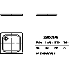 Kaldewei Polska - Brodzik 385-1 superplan 75x80 - 2D dwg