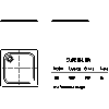 Kaldewei Polska - Brodzik 386-2 superplan 80x80 z nośnikiem - 2D dwg