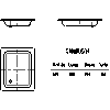 Kaldewei Polska - Brodzik 539 sanidusch 70x90x14 - 2D dwg