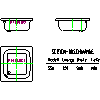 Kaldewei Polska - Brodzik 558 sanidusch 75x80x25 - 2D dwg