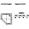 Kaldewei Polska - Brodzik Cornezza 670-1 cornezza 90x90x2,5 - 2D dwg