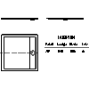 Kaldewei  - Showers Ladoplan 768-1 ladoplan 100x100 - 768-1 ladoplan 100x100 2D dxf