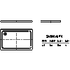 Kaldewei Polska - Brodzik 429-2 superplan xxl 90x140 z nośnikiem - 2D dwg