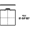 Kaldewei  - Shower 890 xetis 120x120 - 890 xetis 120x120 2D dxf