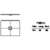 Kaldewei Polska - Brodzik Conoflat 781-2 conoflat 80x100 z nośnikiem - 781-2 conoflat 80x100 z nośnikiem 2D dxf