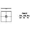 Kaldewei  - Showers  Conoflat 783-2 Conoflat 90x90 with vehicle - 2D dwg