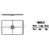 Kaldewei  - Showers  Conoflat 782-1 Conoflat 80x120 - 782-1 Conoflat 80x120 2D dxf