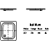 Kaldewei Polska - Brodzik Duschplan 543-1 duschplan 75x90 - 2D dwg