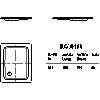 Kaldewei Polska - Brodzik Duschplan 547-1 duschplan 70x90 - 547-1 duschplan 70x90 2D dxf