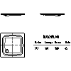 Kaldewei Polska - Brodzik Duschplan 542-1 duschplan 80x80 - 542-1 duschplan 80x80 2D dxf