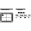 Kaldewei Polska - Brodzik Duschplan 416-2 duschplan 75x100 z nośnikiem - 2D dwg